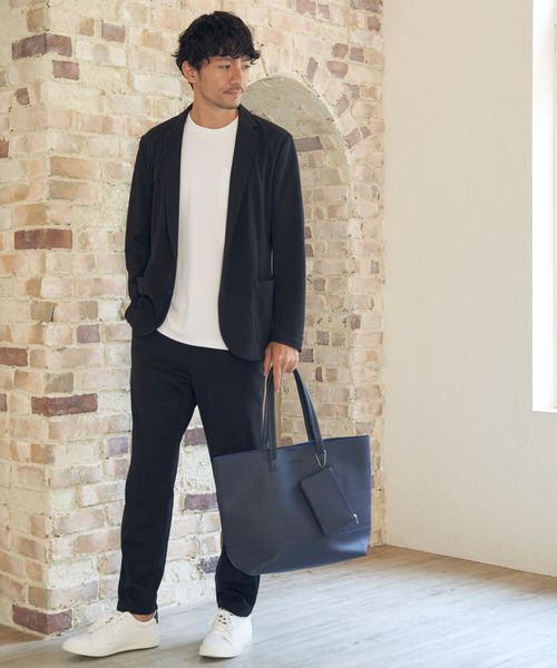 IKKA LOUNGE(イッカラウンジ)の「【セットアップ対応】GOKU楽ワークイージーパンツ(その他パンツ・メンズ・グレー/ブラック/ダークブラウン/ネイビー・S/M/L/XL)」の8枚目の写真