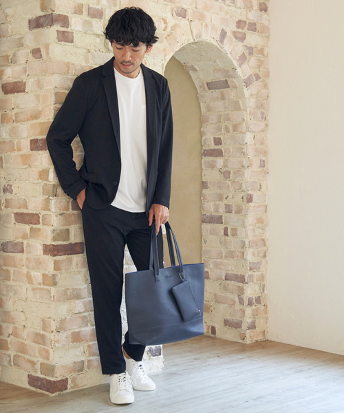 IKKA LOUNGE(イッカラウンジ)の「【セットアップ対応】GOKU楽ワークイージーパンツ(その他パンツ・メンズ・グレー/ブラック/ダークブラウン/ネイビー・S/M/L/XL)」の9枚目の写真
