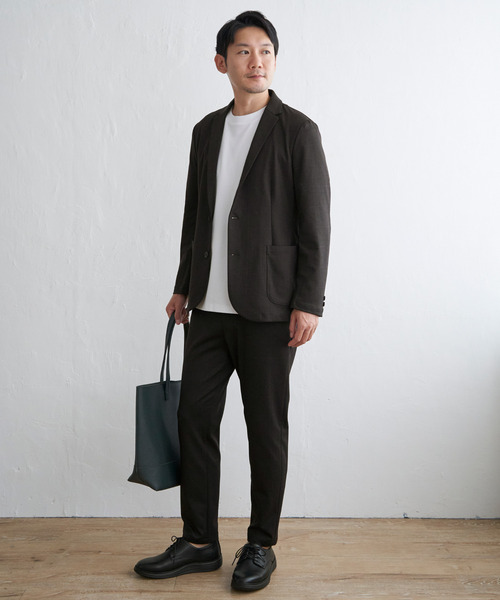 IKKA LOUNGE(イッカラウンジ)の「【セットアップ対応】GOKU楽ワークイージーパンツ(その他パンツ・メンズ・グレー/ブラック/ダークブラウン/ネイビー・S/M/L/XL)」の16枚目の写真