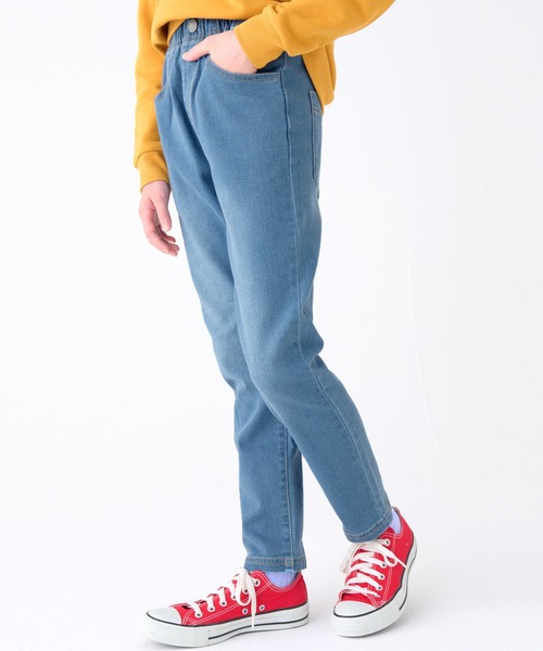 KRIFF MAYER Kid's Collection（クリフメイヤーキッズコレクション）の「シンマイニチデニム（デニムパンツ・キッズ・ダークブルー/ライトブルー・170/160/150/140/130/120）」の17枚目の写真