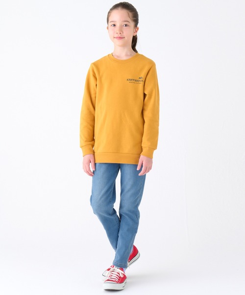 KRIFF MAYER Kid's Collection（クリフメイヤーキッズコレクション）の「シンマイニチデニム（デニムパンツ・キッズ・ダークブルー/ライトブルー・170/160/150/140/130/120）」の14枚目の写真