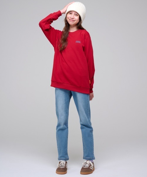 KRIFF MAYER Kid's Collection（クリフメイヤーキッズコレクション）の「シンマイニチデニム（デニムパンツ・キッズ・ダークブルー/ライトブルー・170/160/150/140/130/120）」の3枚目の写真