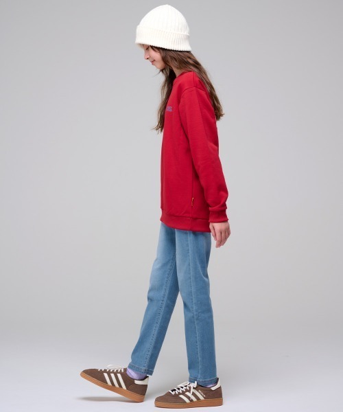 KRIFF MAYER Kid's Collection（クリフメイヤーキッズコレクション）の「シンマイニチデニム（デニムパンツ・キッズ・ダークブルー/ライトブルー・170/160/150/140/130/120）」の4枚目の写真