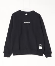 AVIREX（アヴィレックス）の「【WEB&DEPOT限定】ロゴ クルースウェット/ LOGO CREW SWEAT（スウェット）」