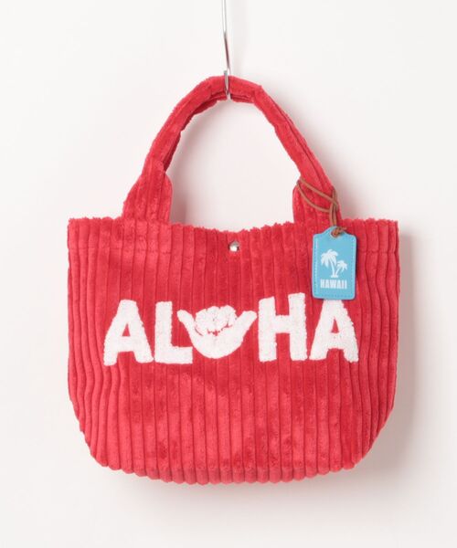 Kahiko（カヒコ）の「【Kahiko】ヘノヘノコーデュロイミニトートバッグ（トートバッグ・レディース・ピンク/グリーン/オレンジ/ブルー/ホワイト/レッド・FREE）」の5枚目の写真