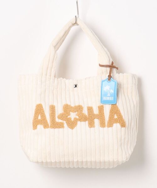 Kahiko（カヒコ）の「【Kahiko】ヘノヘノコーデュロイミニトートバッグ（トートバッグ・レディース・ピンク/グリーン/オレンジ/ブルー/ホワイト/レッド・FREE）」の2枚目の写真