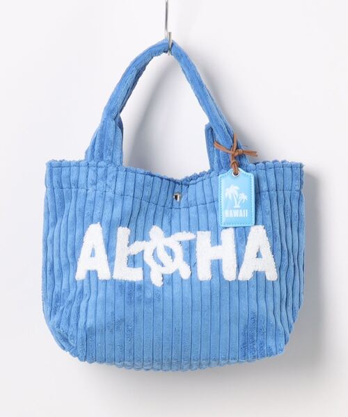 Kahiko（カヒコ）の「【Kahiko】ヘノヘノコーデュロイミニトートバッグ（トートバッグ・レディース・ピンク/グリーン/オレンジ/ブルー/ホワイト/レッド・FREE）」の3枚目の写真