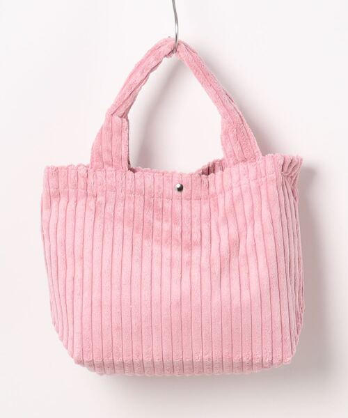 Kahiko（カヒコ）の「【Kahiko】ヘノヘノコーデュロイミニトートバッグ（トートバッグ・レディース・ピンク/グリーン/オレンジ/ブルー/ホワイト/レッド・FREE）」の7枚目の写真