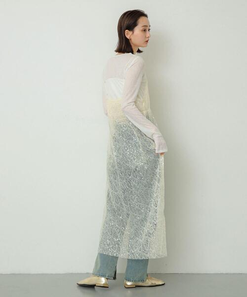 セール】スパンコールキャミワンピース（ワンピース）｜SENSE OF PLACE