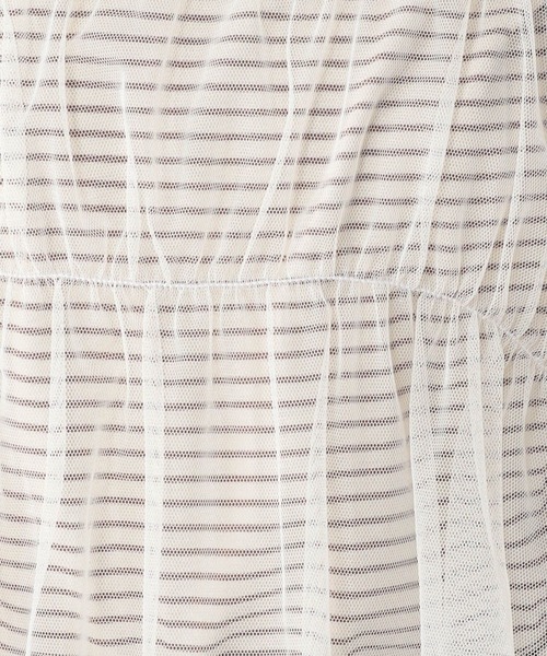 studio CLIP（スタディオクリップ）の「ダブルフロントフリルチュールジレ（ベスト・レディース・グレー/アイボリー/ブラック・FREE）」の12枚目の写真