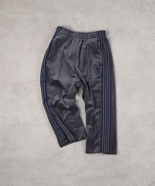 BIG FIELD（ビッグフィールド）の「ベロアトラックパンツ（その他パンツ・キッズ・ネイビー/グレー/グリーン・120/110/100/90/150/140/130）」の2枚目の写真