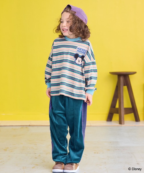 BIG FIELD（ビッグフィールド）の「ベロアトラックパンツ（その他パンツ・キッズ・ネイビー/グレー/グリーン・120/110/100/90/150/140/130）」の17枚目の写真