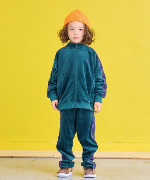 BIG FIELD（ビッグフィールド）の「ベロアトラックパンツ（その他パンツ・キッズ・ネイビー/グレー/グリーン・120/110/100/90/150/140/130）」の16枚目の写真