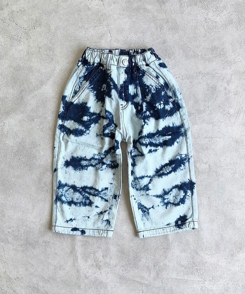 BIG FIELD(ビッグフィールド)の「デニムミリタリータックパンツ(デニムパンツ・キッズ・ブルー/ブラック・100/90/120/110/150/140/130)」の11枚目の写真