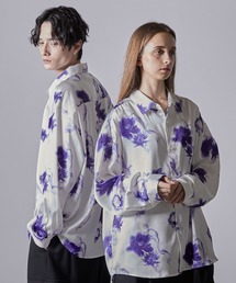 CLEL | 【CLEL】Loose Draped Floral Pattern  Shirt/ルーズドレープ花柄シャツ(シャツ/ブラウス)