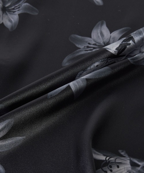 【CLEL】Loose Draped Floral Pattern Shirt/ルーズドレープ花柄シャツ（シャツ/ブラウス）｜CLEL（クレイル）