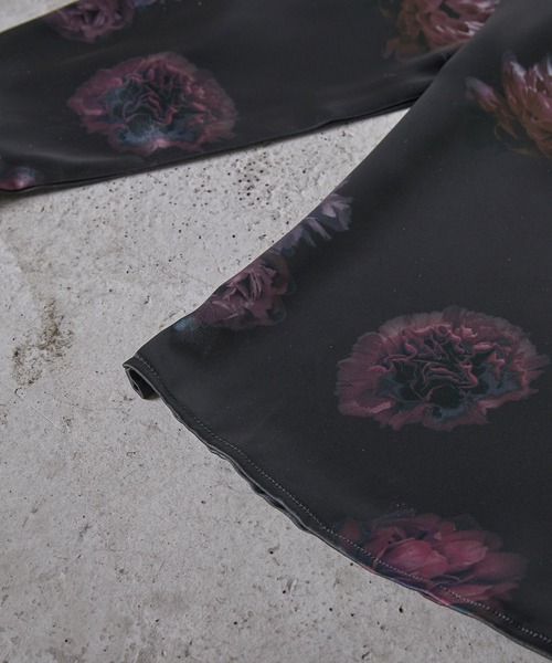 【CLEL】Loose Draped Floral Pattern Shirt/ルーズドレープ花柄シャツ（シャツ/ブラウス）｜CLEL（クレイル）