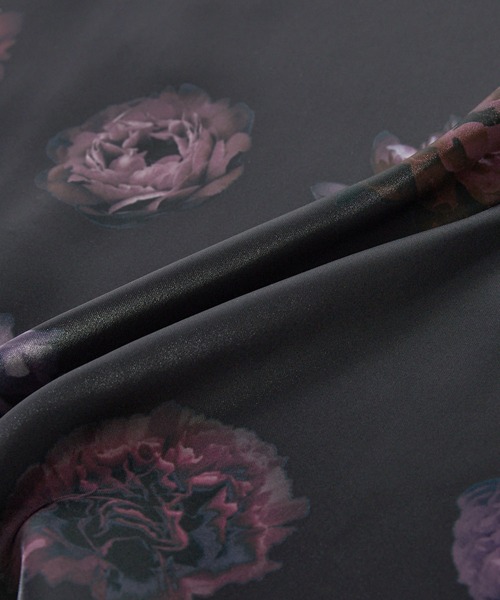 【CLEL】Loose Draped Floral Pattern Shirt/ルーズドレープ花柄シャツ（シャツ/ブラウス）｜CLEL（クレイル）