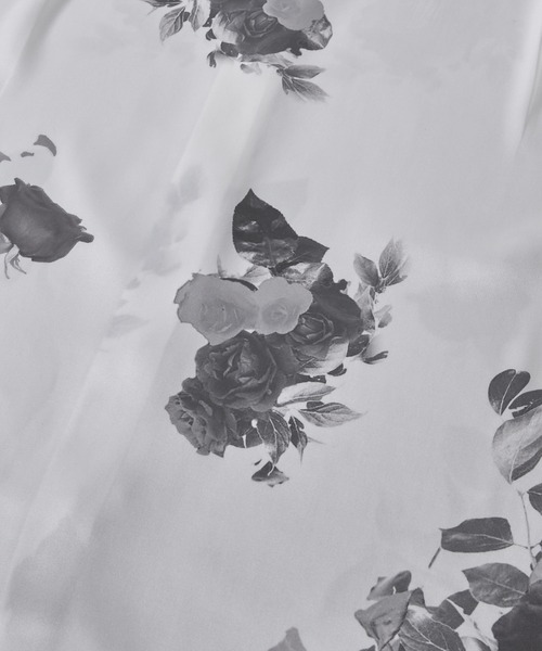 【CLEL】Loose Draped Floral Pattern Shirt/ルーズドレープ花柄シャツ（シャツ/ブラウス）｜CLEL（クレイル）