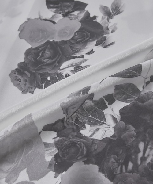 【CLEL】Loose Draped Floral Pattern Shirt/ルーズドレープ花柄シャツ（シャツ/ブラウス）｜CLEL（クレイル）