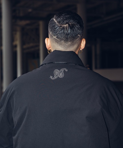 Subciety（サブサエティ）の「IN-HOOD PADDED JKT（ダウンジャケット/コート・メンズ・ブラック/カーキ/グレー・SMALL/MEDIUM/LARGE/X-LARGE）」の9枚目の写真