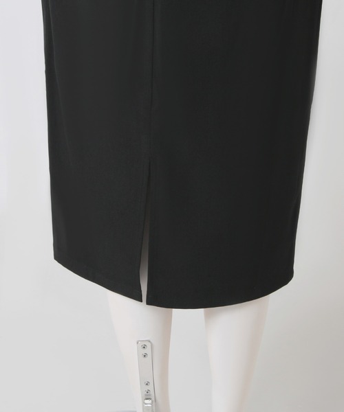 Julia Boutique（ジュリアブティック）の「選べるタイト・フレア トレンチロングスカート（スカート・レディース・ブラック系1/ベージュ系2/ブラック系2/ベージュ系1・1/2）」の17枚目の写真