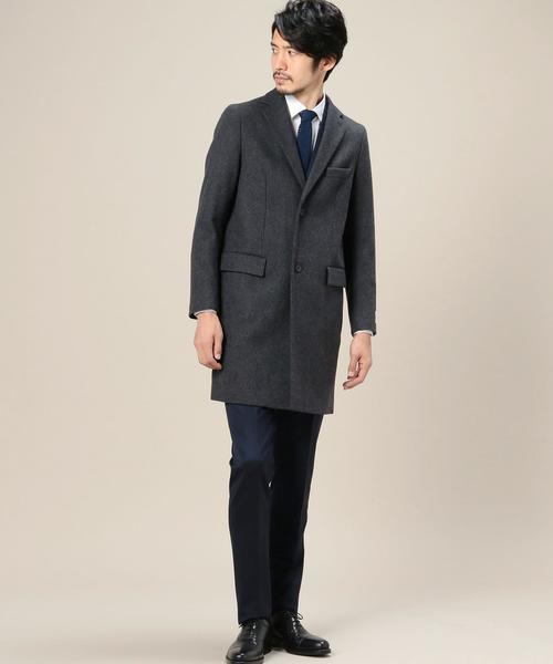 【BEAUTY&YOUTH】 ダークグレー チェスターコート 楽天市場】Mサイズ [2024-25 WINTER COLLECTION]ウールタッチ