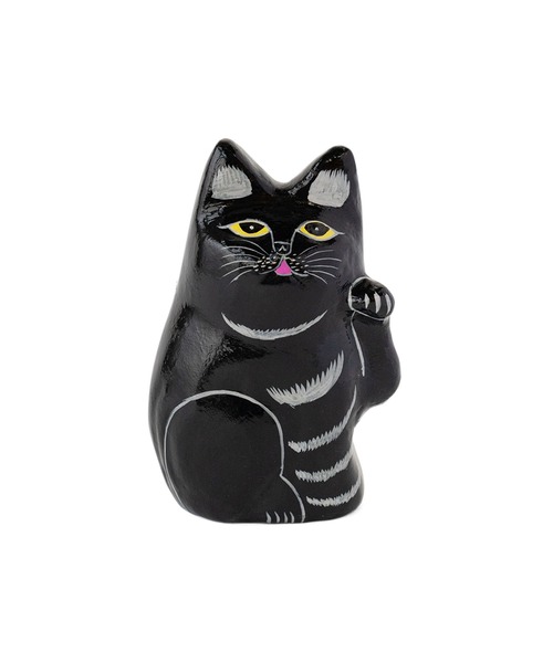 amabro PAPER MACHE CAT DOLL アマブロ インドの招き猫 ネコ