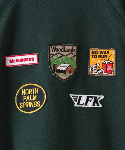 セール】バックワッペンウラケプルオーバー 152398（スウェット