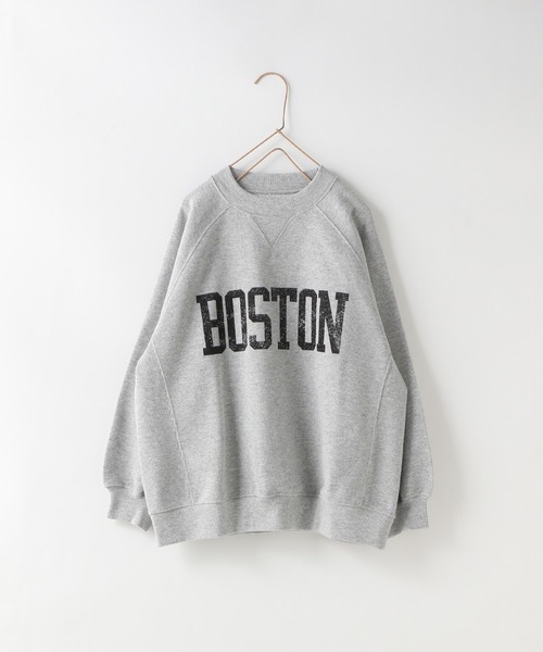 LOWRYS FARM（ローリーズファーム）の「バックワッペンウラケプルオーバー　152398（スウェット・キッズ・グレー/ネイビー/グリーン・110cm/120cm/130cm/140cm/150cm）」の12枚目の写真