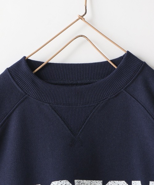 LOWRYS FARM（ローリーズファーム）の「バックワッペンウラケプルオーバー　152398（スウェット・キッズ・グレー/ネイビー/グリーン・110cm/120cm/130cm/140cm/150cm）」の18枚目の写真