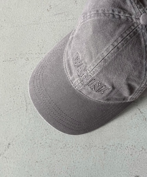GANNI（ガニー）の「GANNI Cap Hat（キャップ・メンズ・アッシュグレー・ONE SIZE）」の5枚目の写真