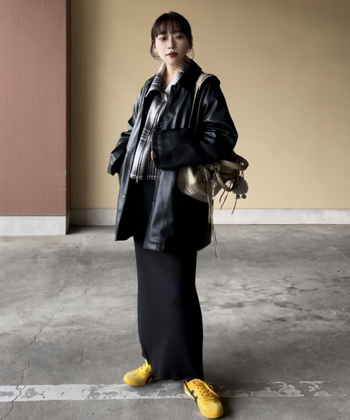 A&G Japanのレザー キルティングジャケット A&G Japanのレザー キルティングジャケット