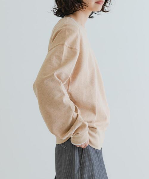 URBAN RESEARCH（アーバンリサーチ）の「ソフト裏毛ドルマンスウェット（スウェット・レディース・オフホワイト/ピンクベージュ/オートミール・FREE）」の13枚目の写真