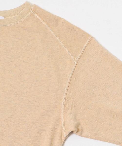 URBAN RESEARCH（アーバンリサーチ）の「ソフト裏毛ドルマンスウェット（スウェット・レディース・オフホワイト/ピンクベージュ/オートミール・FREE）」の4枚目の写真