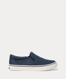 POLO RALPH LAUREN CHILDRENSWEAR（ポロ ラルフ ローレン チルドレンズウェア）の「Keaton Polo ベア キャンバス スリップオン スニーカー（スリッポン）」