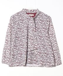 TOKYO SHIRTS | ボウタイプリント レディース長袖ブラウス(Tシャツ/カットソー)