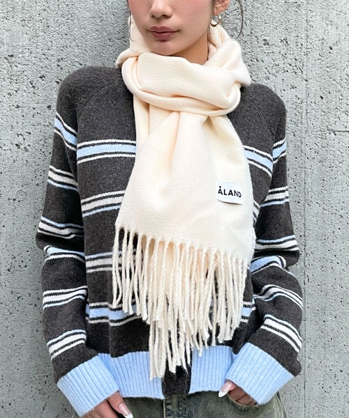 セール】【UNISEX】ALAND／カシミヤタッチマフラー（マフラー）｜ALAND