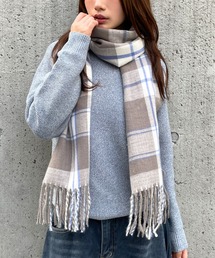 ALAND | 【UNISEX】ALAND／カシミヤタッチマフラー(マフラー)