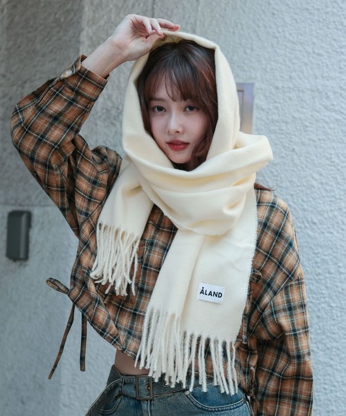 ALAND（エーランド）の「【UNISEX】ALAND／カシミヤタッチマフラー