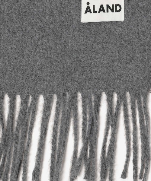 ALAND（エーランド）の「【UNISEX】ALAND／カシミヤタッチマフラー（マフラー・レディース・オフホワイト/チャコール/ピンク/アイボリー/ブラウン・FREE）」の21枚目の写真