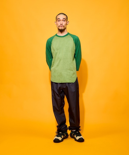PIGMENT DYE 2-TONE B.B. TEE / ピグメントダイ 2トーン ベース
