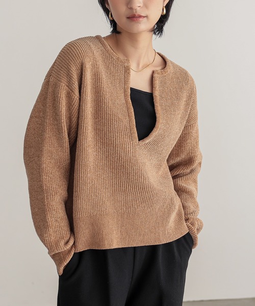 セットアップ対応]モールスキッパーニットプルオーバー