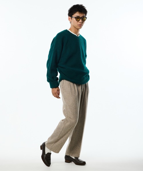THE BOLDMAN（ザ ボールドマン）の「2tuck Herringbone Slacks