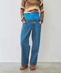 soduk | easy layered denim trousers(デニムパンツ)