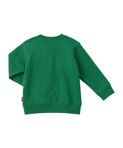 MIKI HOUSE（ミキハウス）の「【WEB限定】ワッペンロゴトレーナー（スウェット・キッズ・グリーン系その他2/パープル/サーモンピンク/ホワイト/ブラック/ブルー・80ｃｍ/140cm/130cm/120cm/110cm/100cm/90cm）」の18枚目の写真