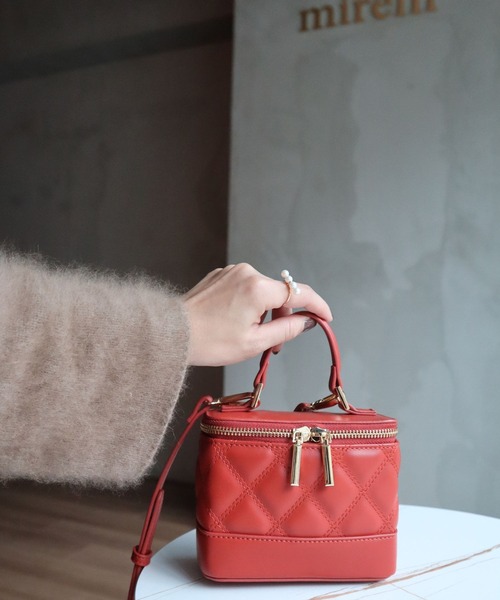 Square vanity bag(ショルダーバッグ)|mirem(ミレム)
