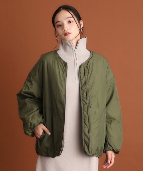 THE SHOP TK （ザ ショップ ティーケー ）の「◆【毛玉になりにくい/静電気防止】ハーフジップワンピース/洗える（ワンピース・レディース・ライトグレー/スミクロ/ブラック/ボルドー・12/13）」の11枚目の写真