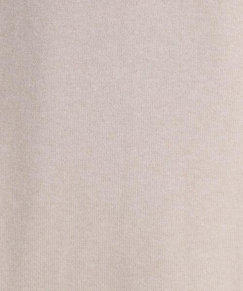 THE SHOP TK （ザ ショップ ティーケー ）の「◆【毛玉になりにくい/静電気防止】ハーフジップワンピース/洗える（ワンピース・レディース・ライトグレー/スミクロ/ブラック/ボルドー・12/13）」の15枚目の写真