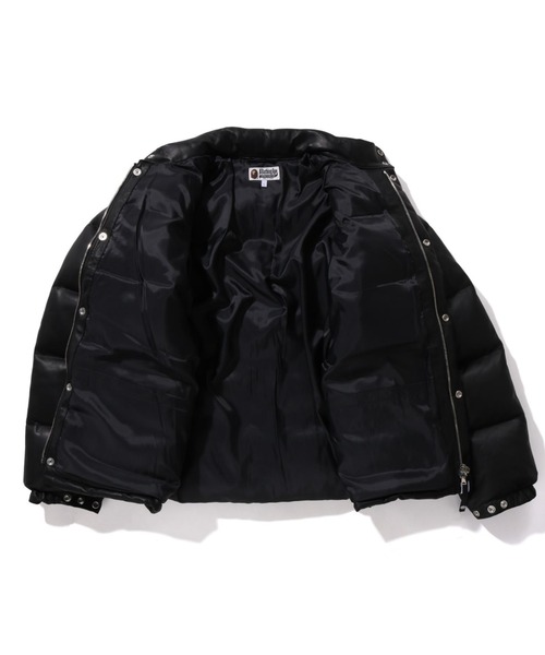 A BATHING APE（アベイシングエイプ）の「LEATHER CLASSIC DOWN